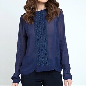 Club Monaco Bottle Green Blouse - S/P